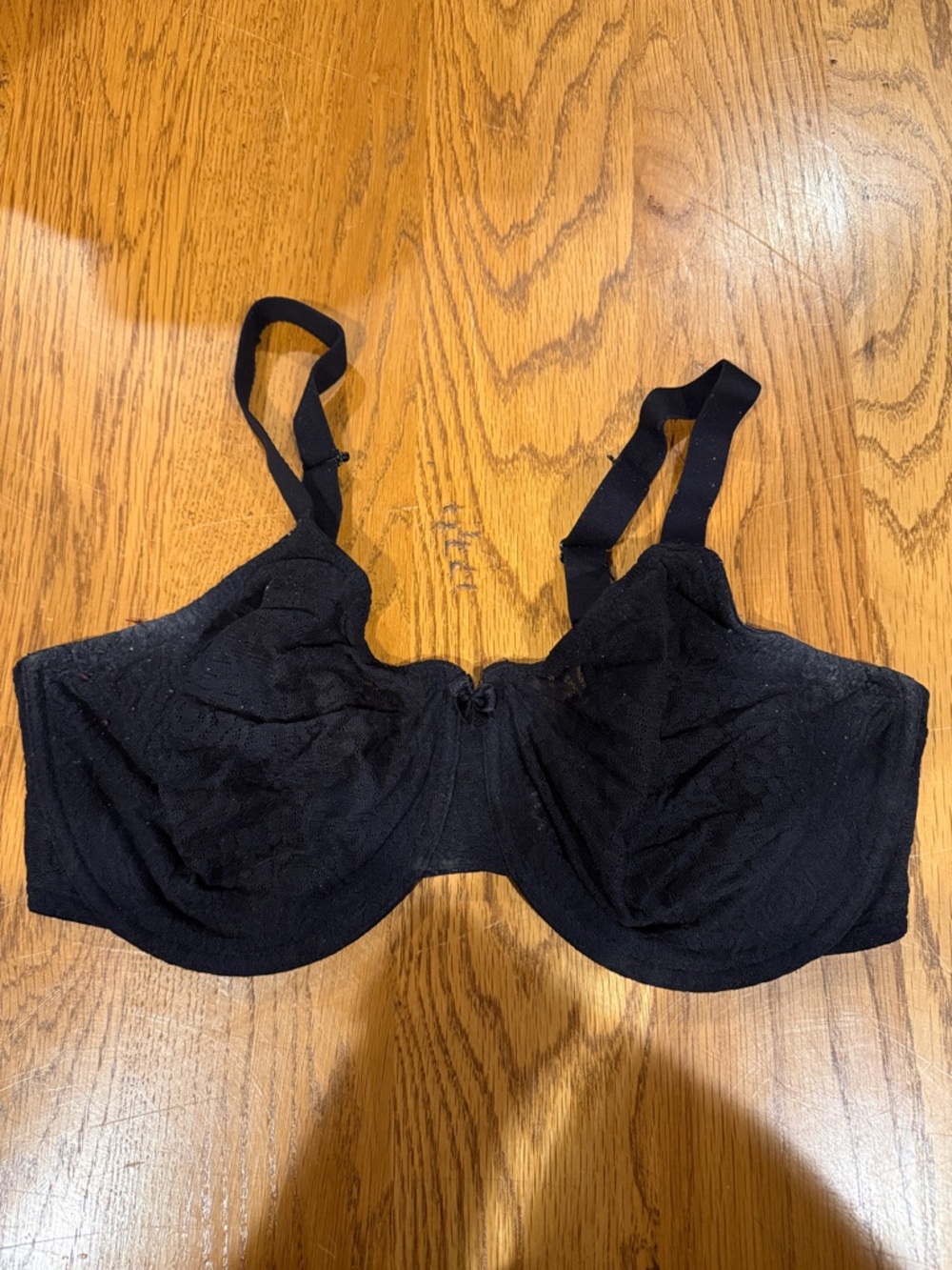 Black Underwire Women's Bra - Supportive Everyday Comfort